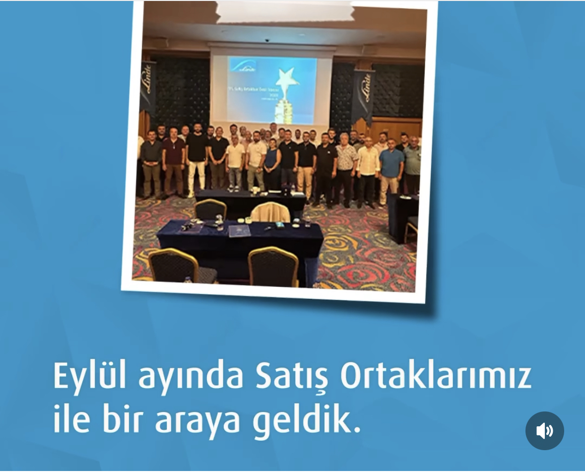 Linde Gaz Satış Ortakları Toplantısı