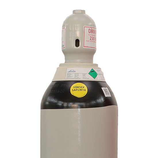 Yüksek Saflıkta Kuru Hava Kuru Hava 10.97 m3 - Tüp (50 Litre) 230 Bar