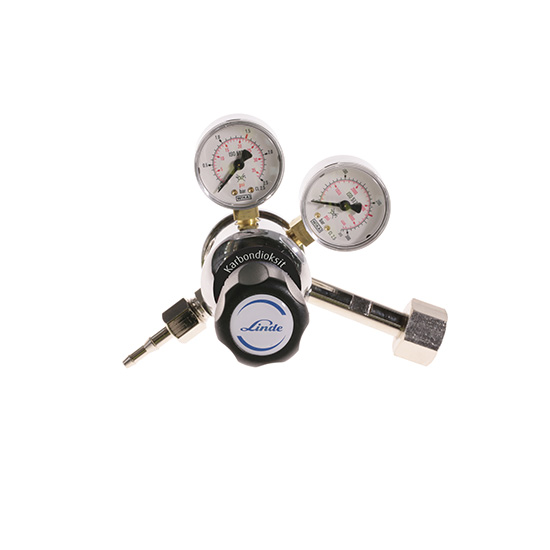 Regülatör Karbondioksit Çift Kademeli Özel Gaz Regülatörü Linde (0-1,5 bar)